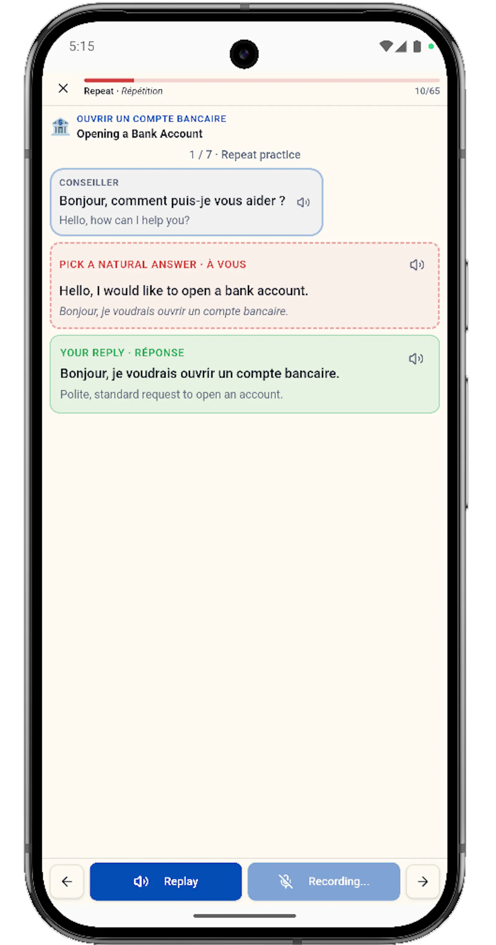 French Ready App screenshot 11
