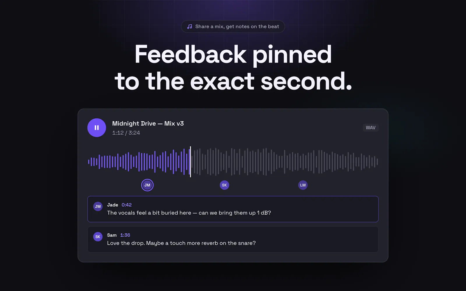 Trackboard screenshot 3