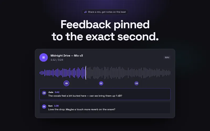 Trackboard screenshot 3