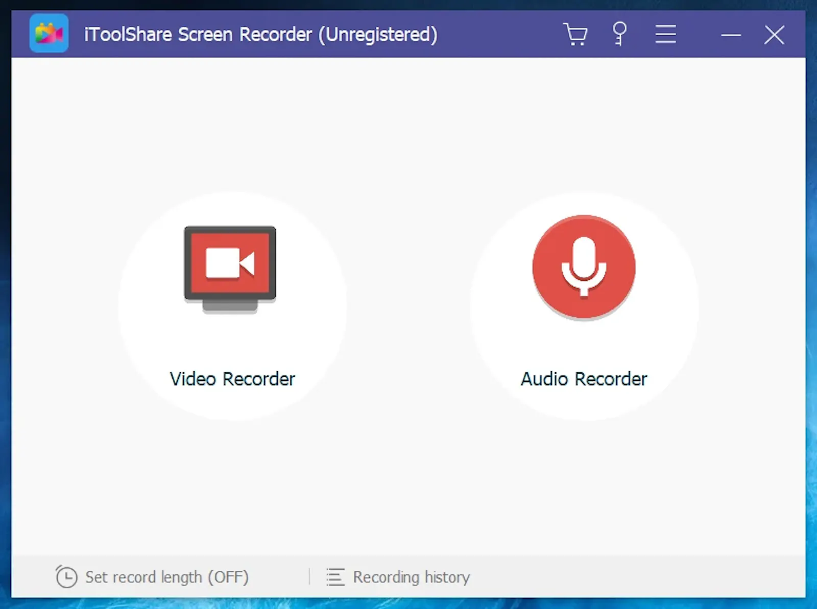 iToolShare Screen Recorder screenshot 1