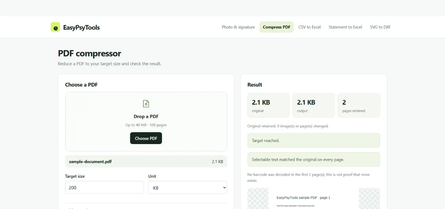 EasyPsyTools gallery image