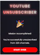 YT Unsubscriber