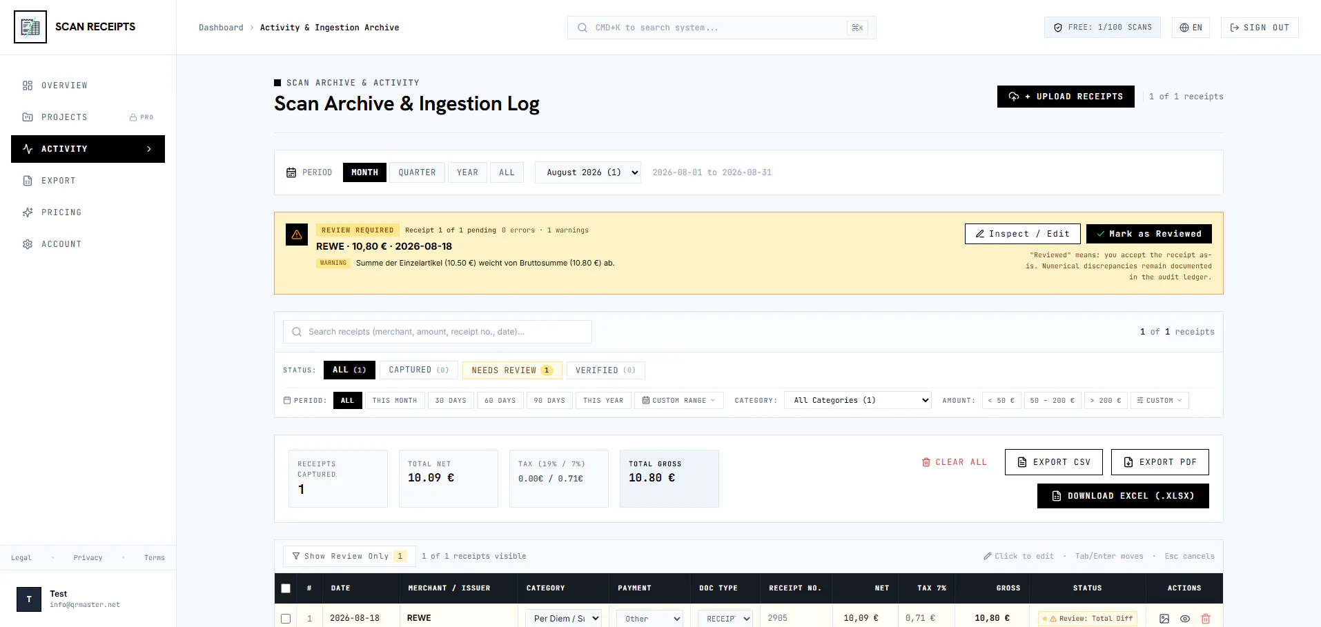 ScanReceipts gallery image