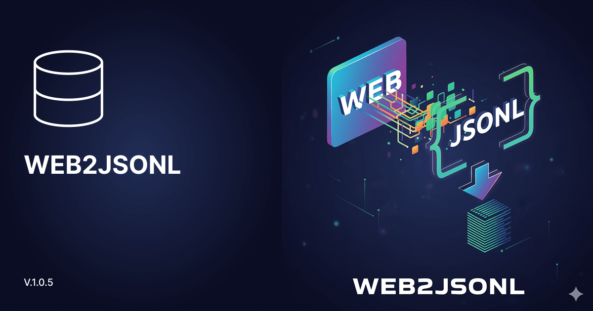 Web2JSONL - Screenshot 2 showing product features and functionality