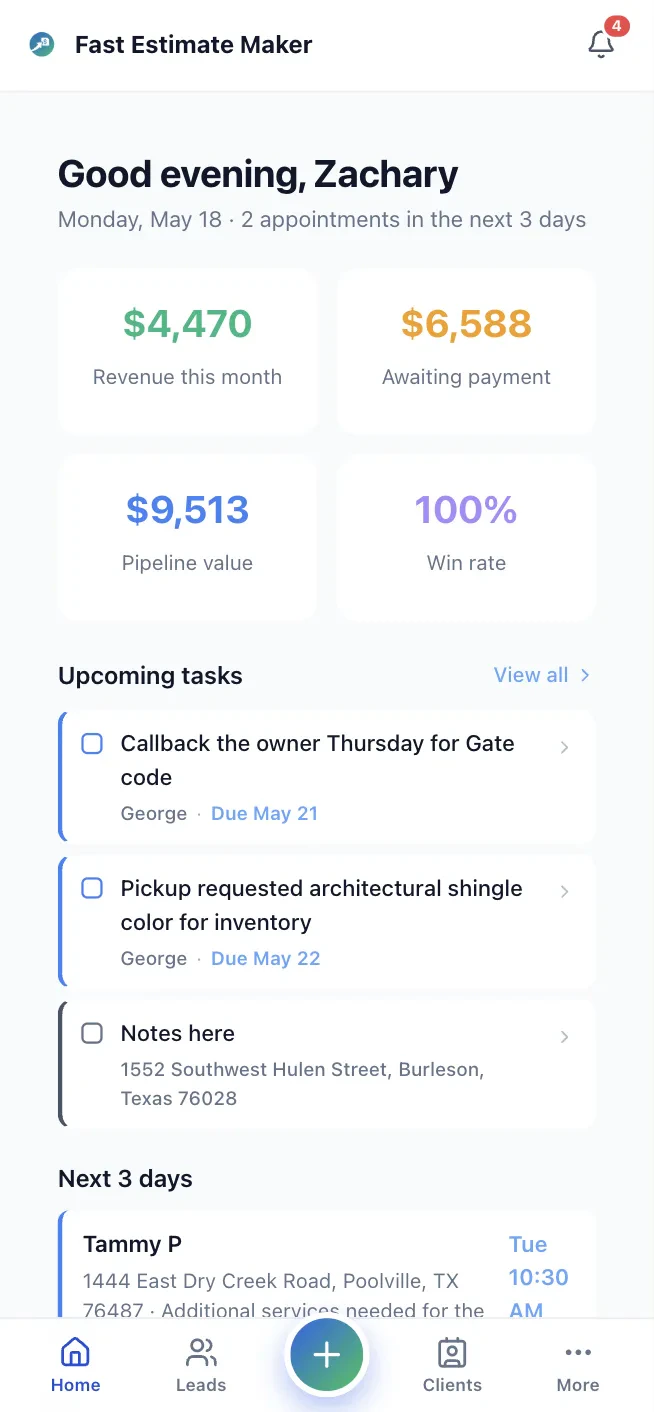 Fast Estimate Maker 截图 2