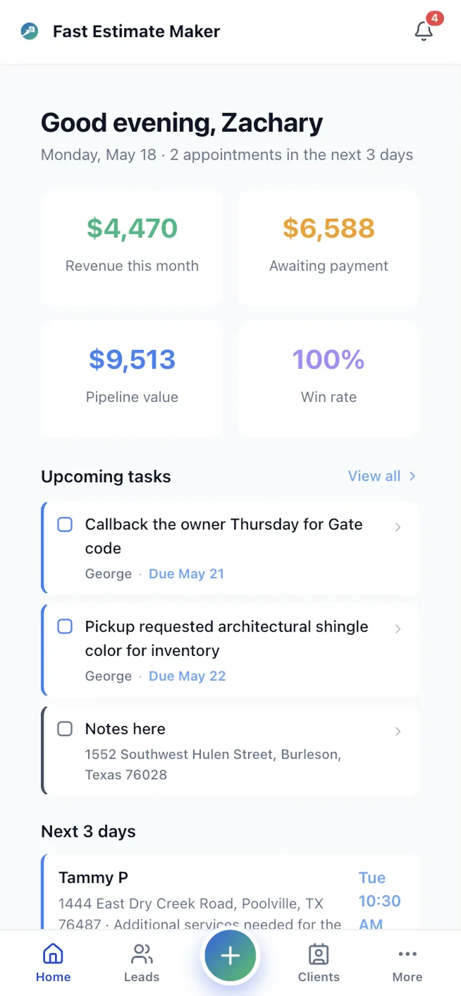 Fast Estimate Maker screenshot 2