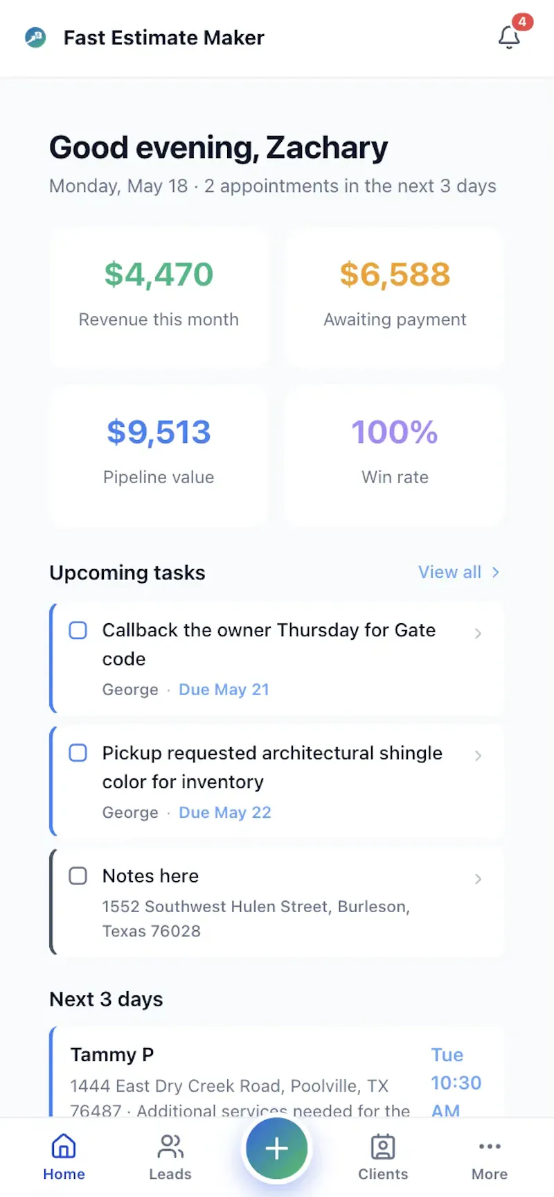 Fast Estimate Maker screenshot 2