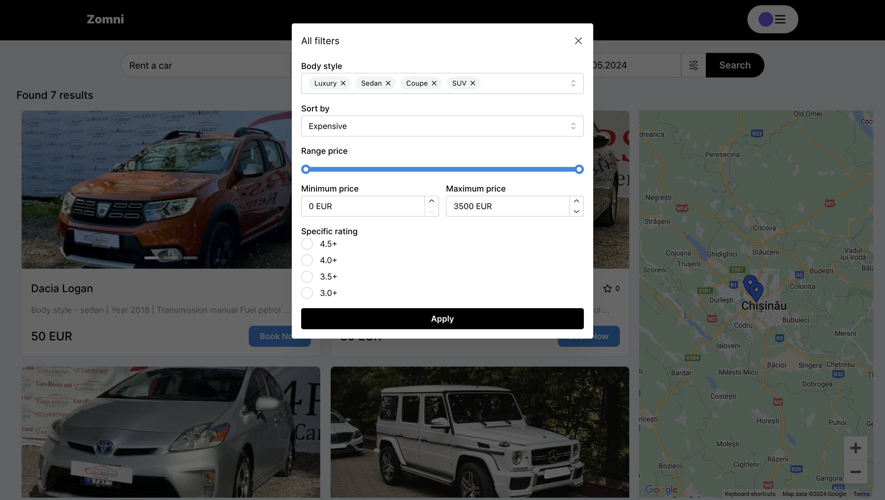 Замни - Многофункциональная платформа бронирования медиа 5