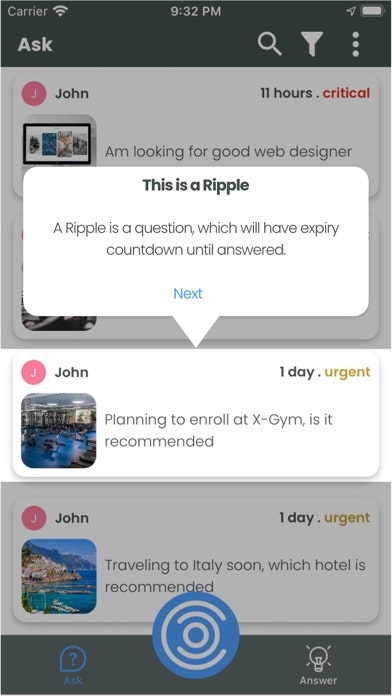 Rippler - Pregunta y respuesta media 2