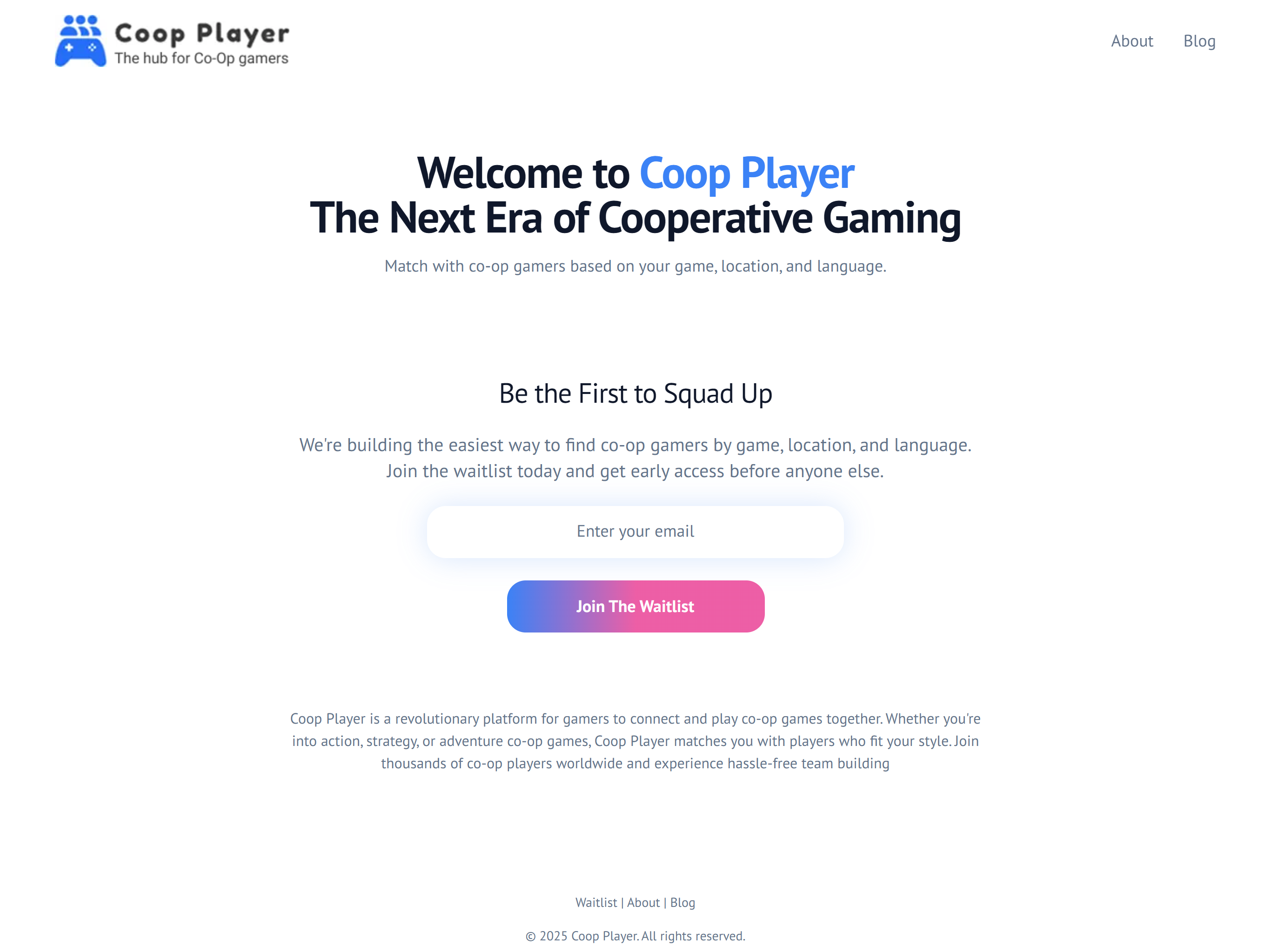 Média Coopératif - Trouvez votre prochain partenaire de jeu coopératif 1