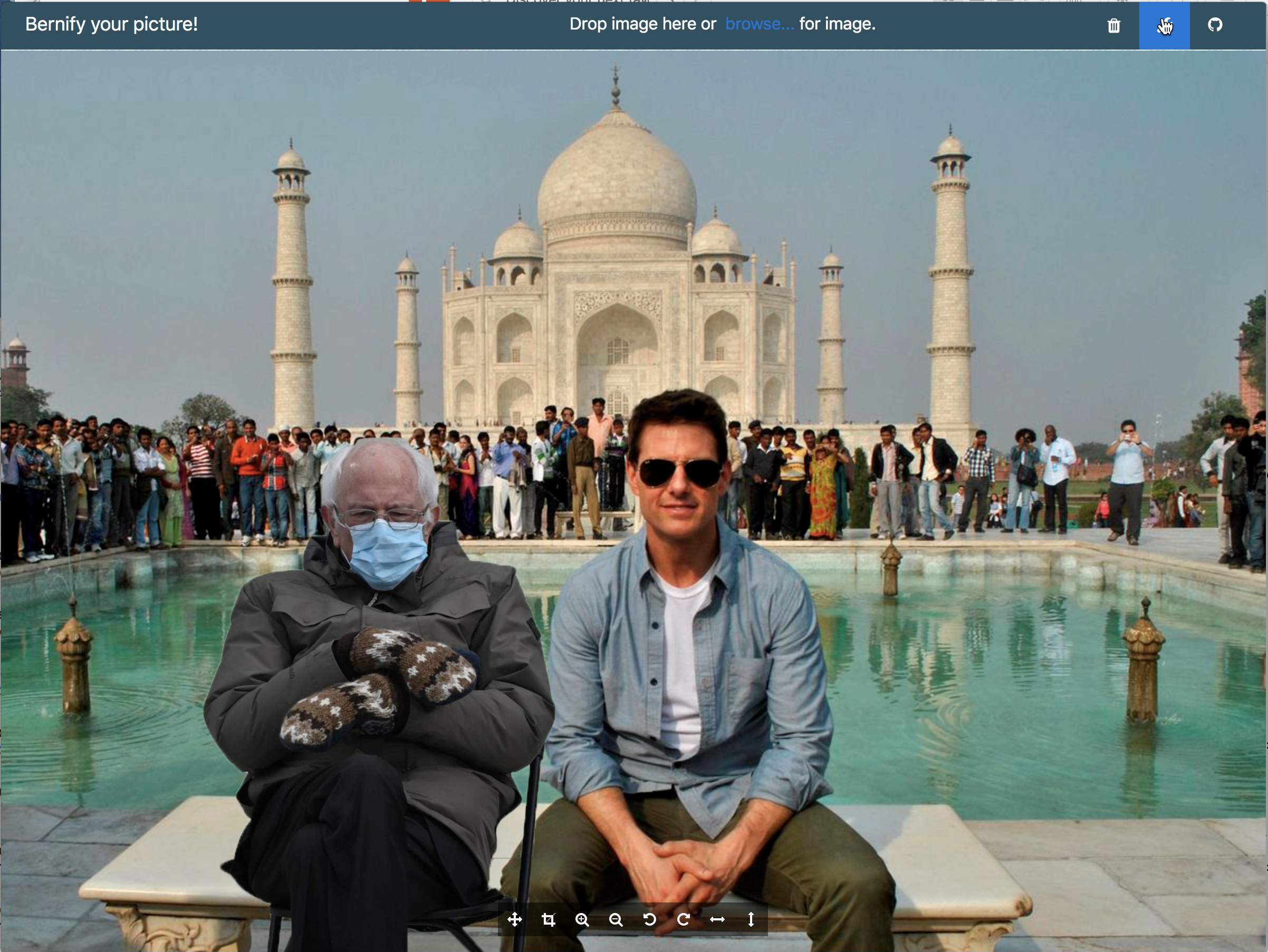 Bernify your picture!