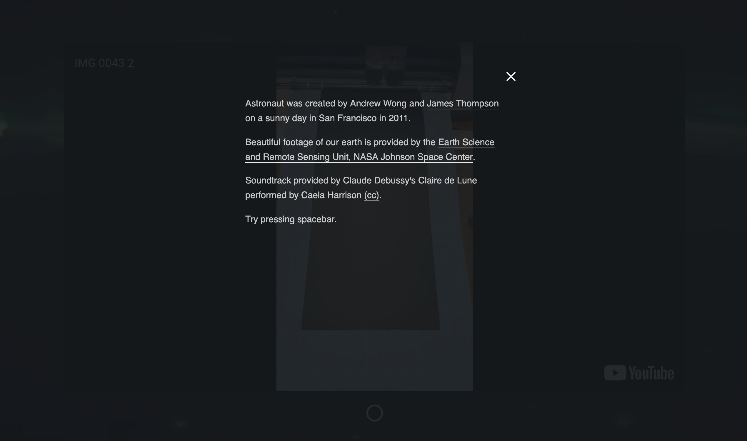 Astronaut gallery image