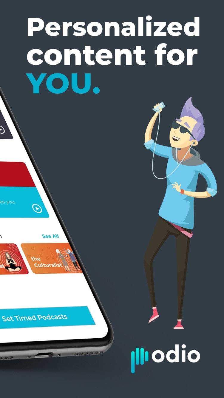 Podeo: Personalized Free Podcasts gallery image