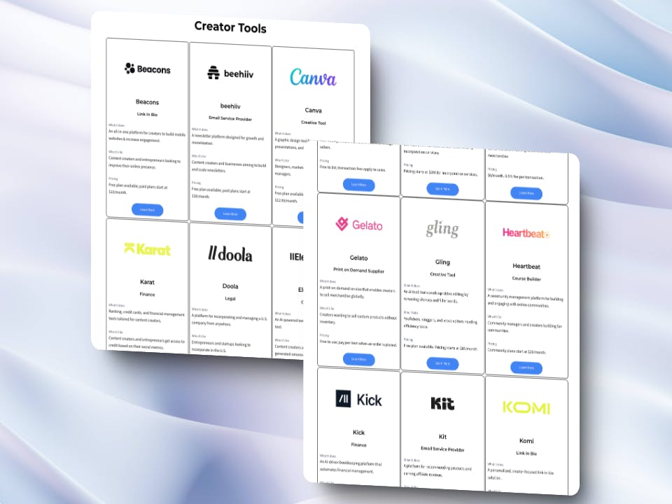 Creator Tools media 1