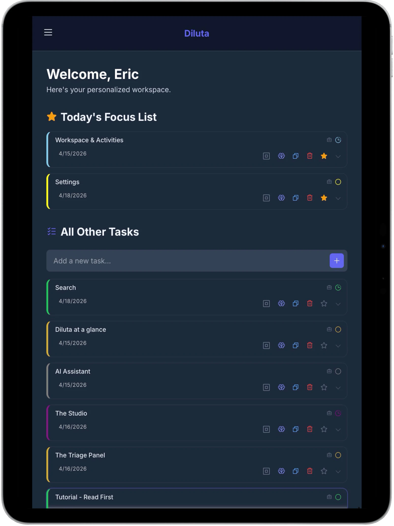 Diluta screenshot 5