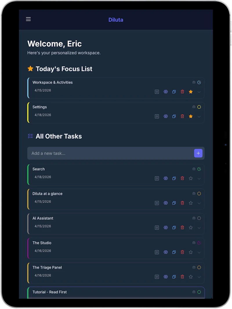 Diluta screenshot 5