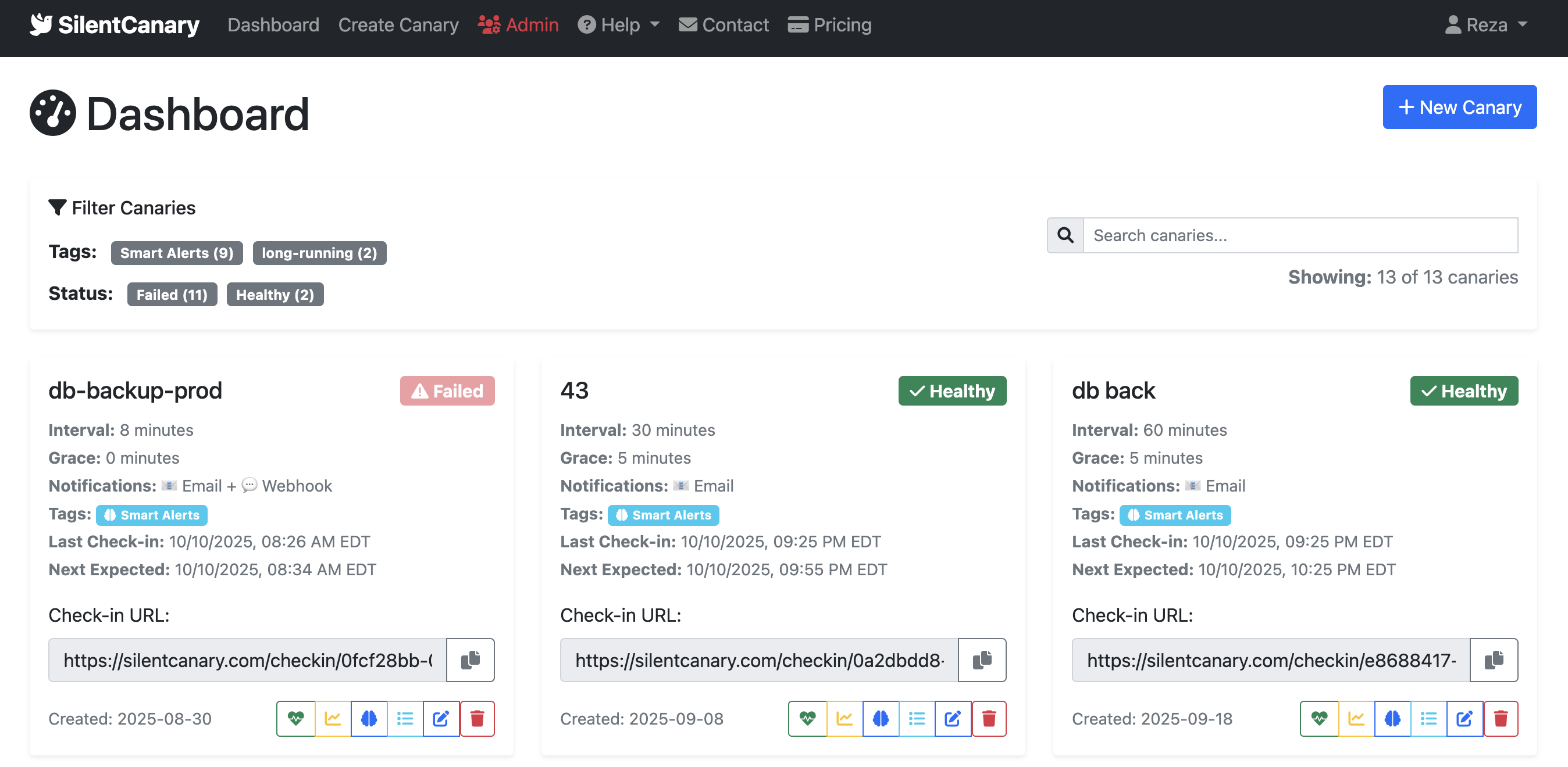 SilentCanary.com gallery image