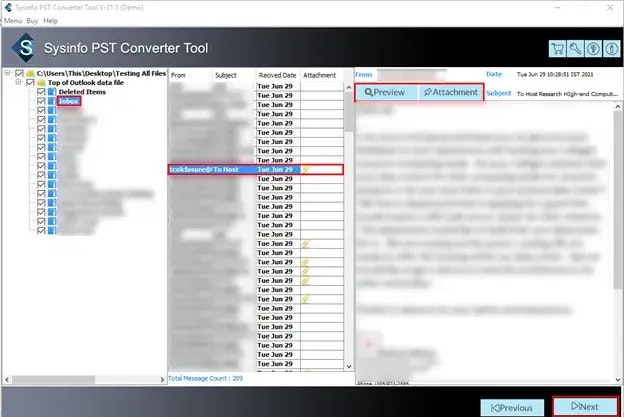 Media Mel ConverterTools PST Converter - Dengan cekap menukar pandangan PST secara pukal tanpa pandangan 2