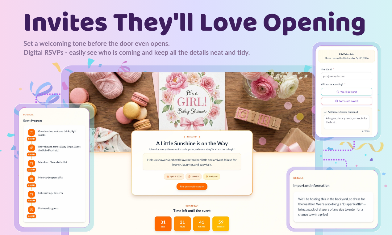 Partykin - Screenshot 3 showing product features and functionality