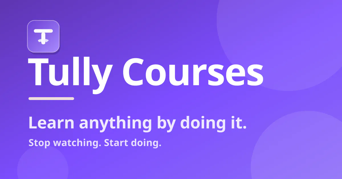 Tully Courses gallery image