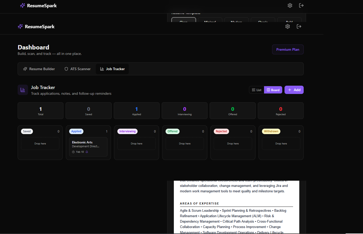 ResumeSpark gallery image