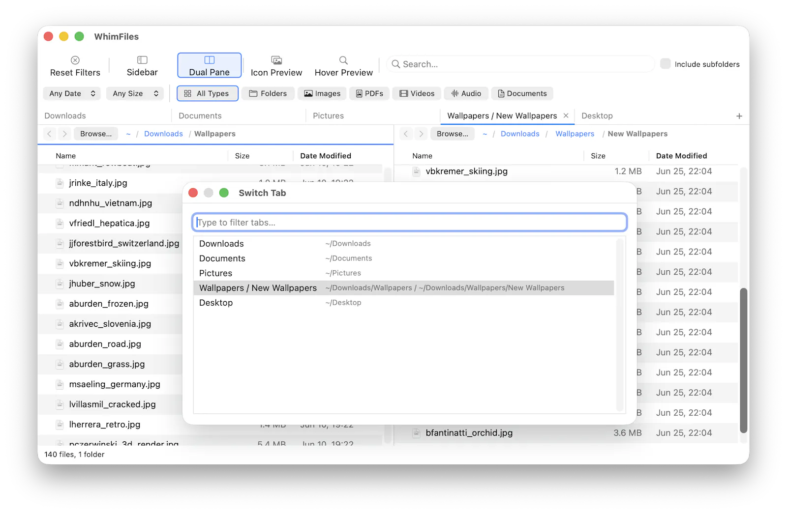 WhimFiles screenshot 3