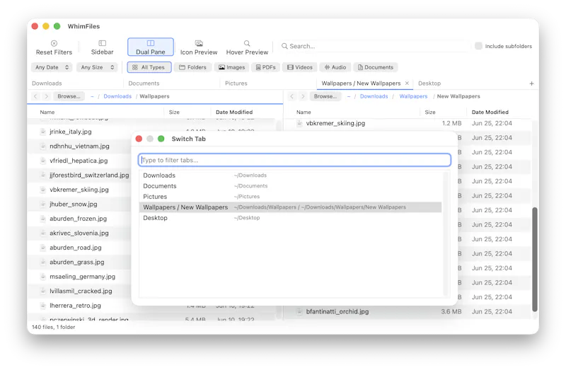 WhimFiles screenshot 3