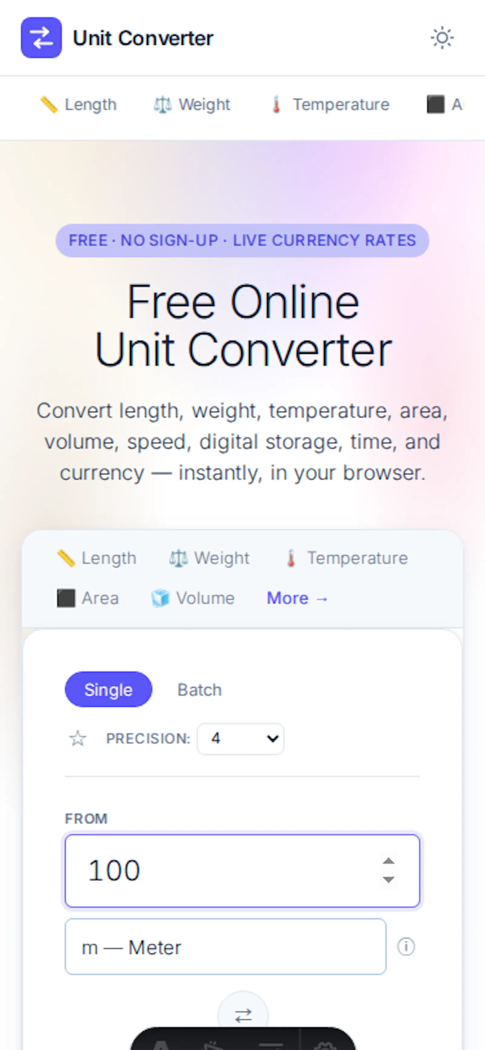 Unit Converter screenshot 3