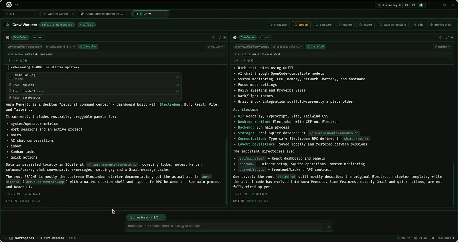 CrewCode screenshot 2