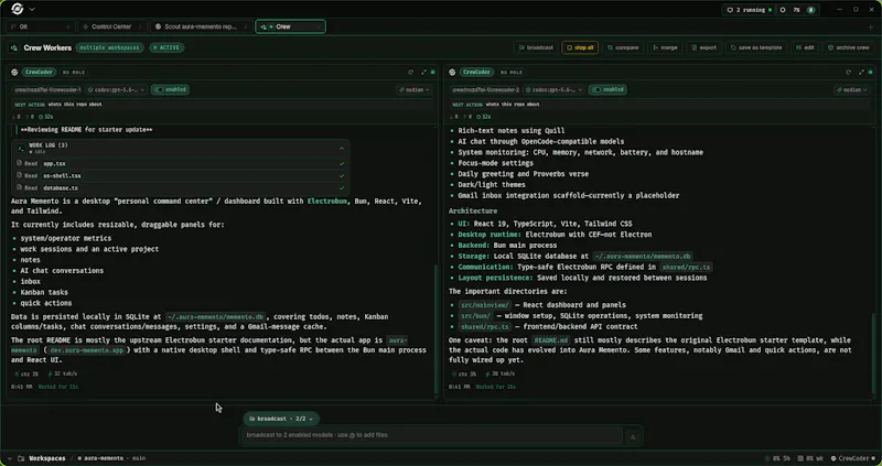 CrewCode screenshot 2