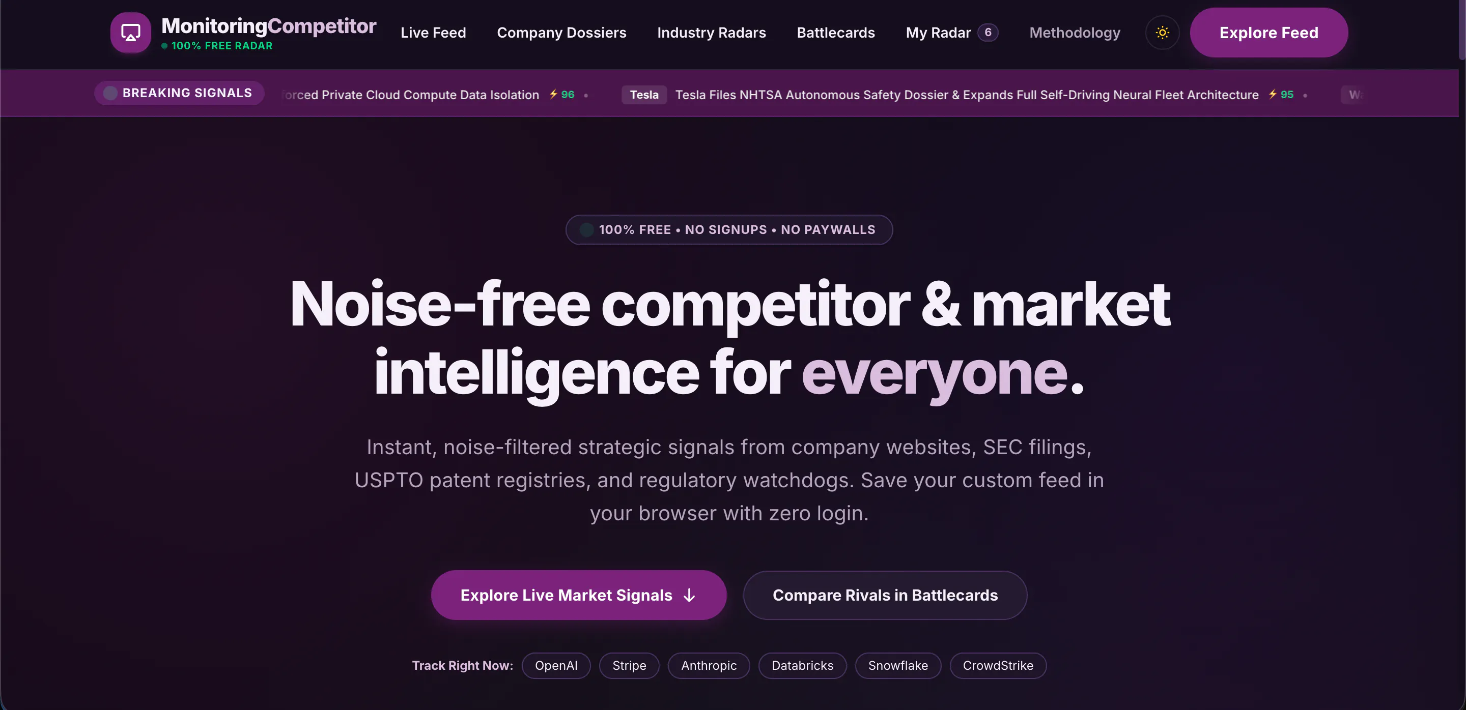 Monitoring Competitor gallery image