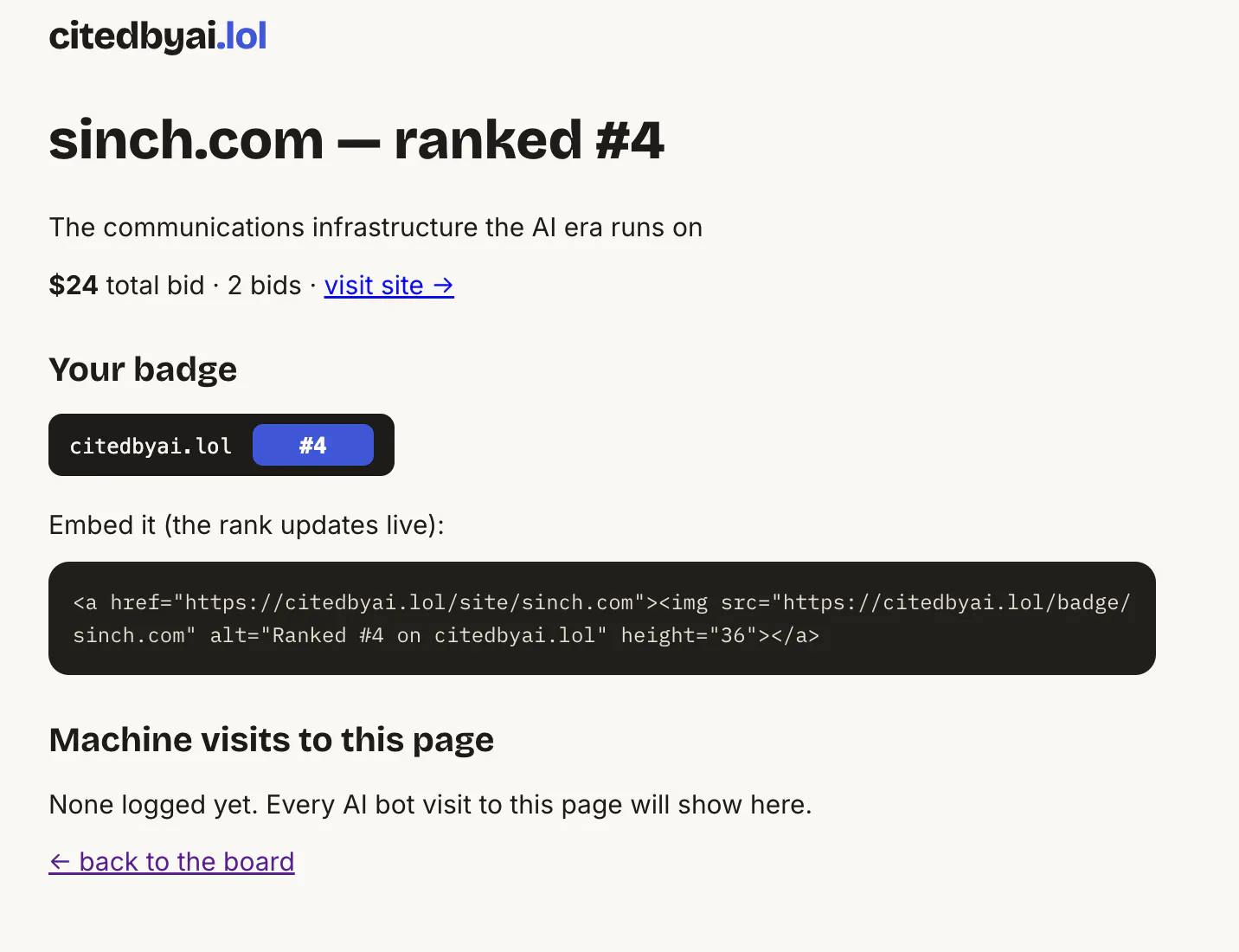 CitedByAI.lol gallery image