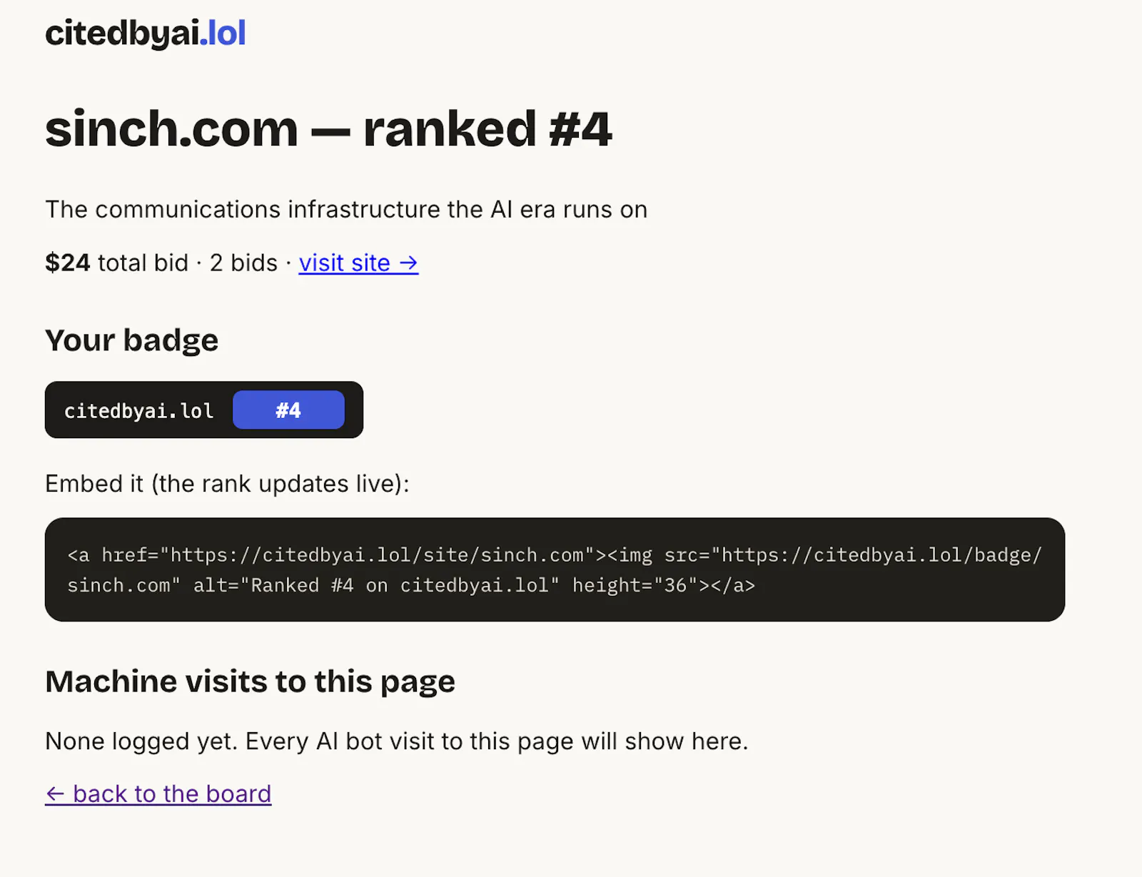 CitedByAI.lol screenshot 3