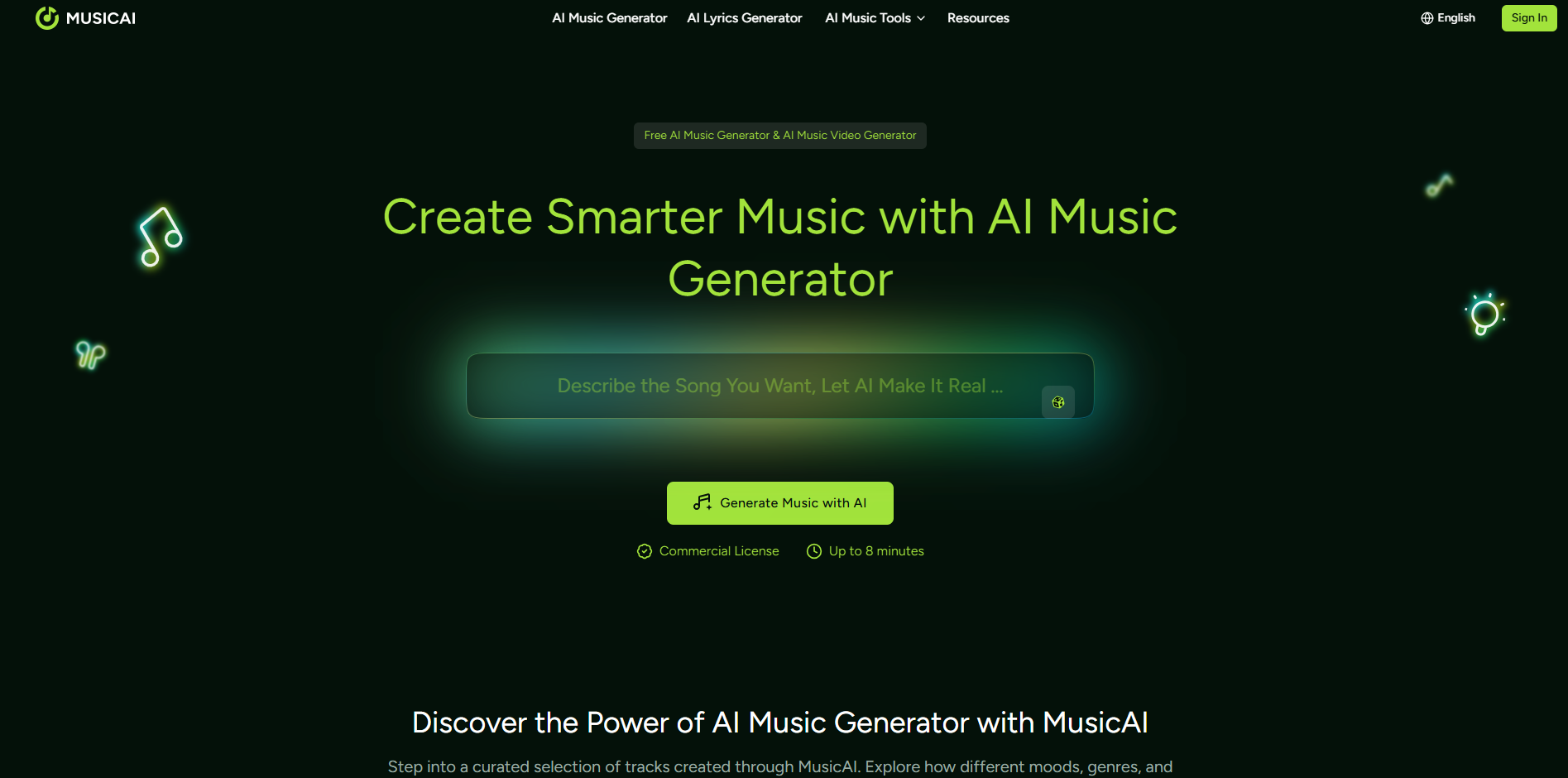 MusicAI: Revolutionizing Music Creation gallery image