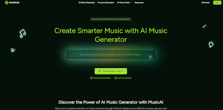 MusicAI: Revolutionizing Music Creation gallery image