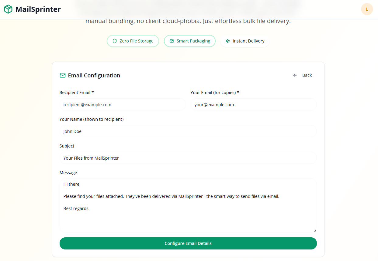 Mailsprinter media 3