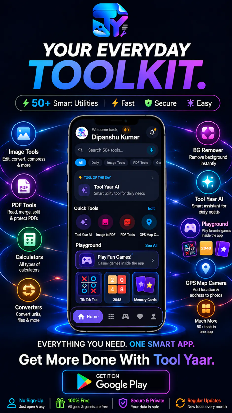 Tool Yaar: 50+ Smart Utilities in 1 App gallery image