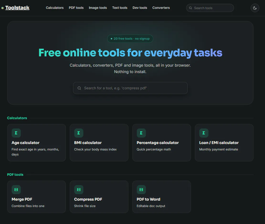Toolstack gallery image