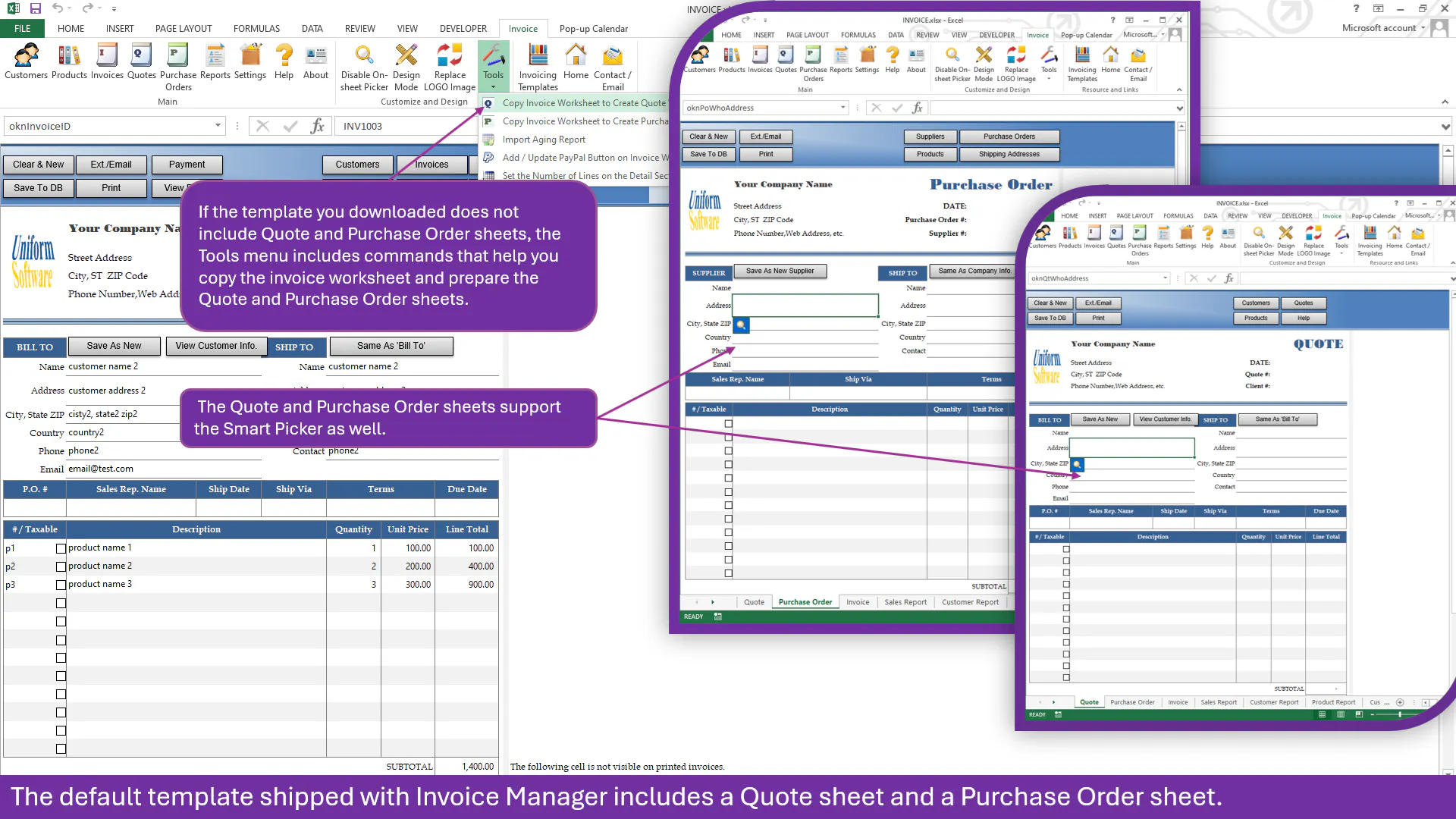 Invoice Manager for Excel gallery image