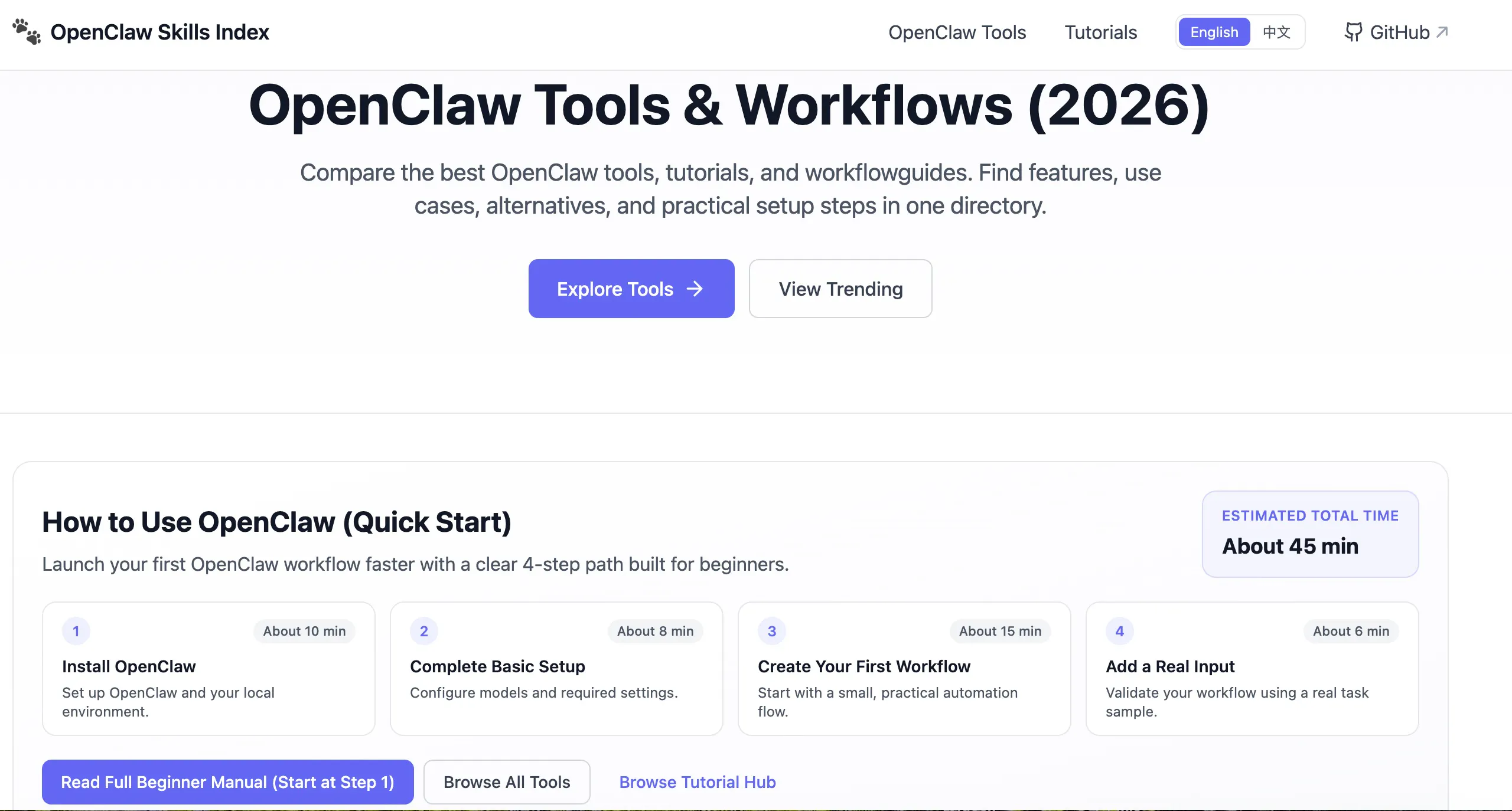 OpenClaw Skills Index product banner
