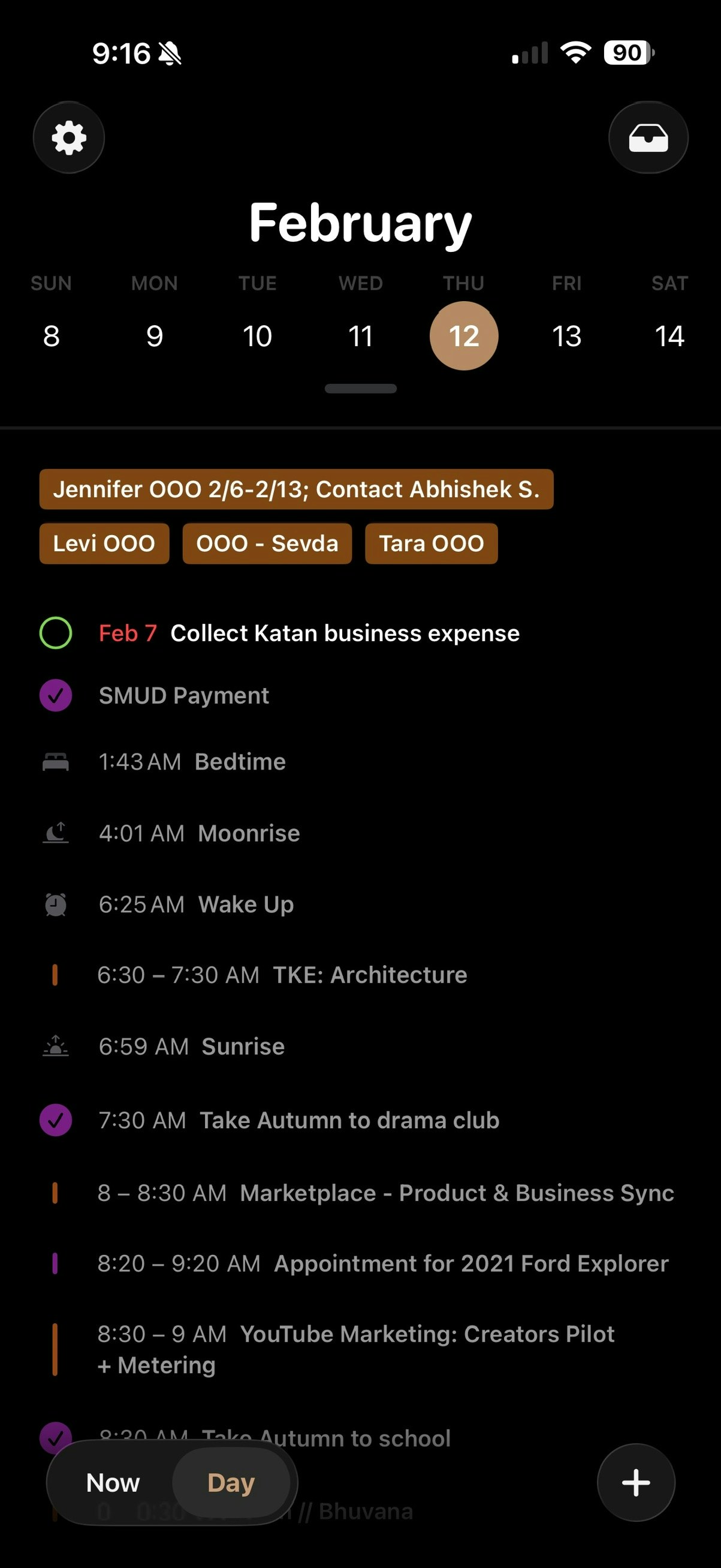 Day Agenda gallery image