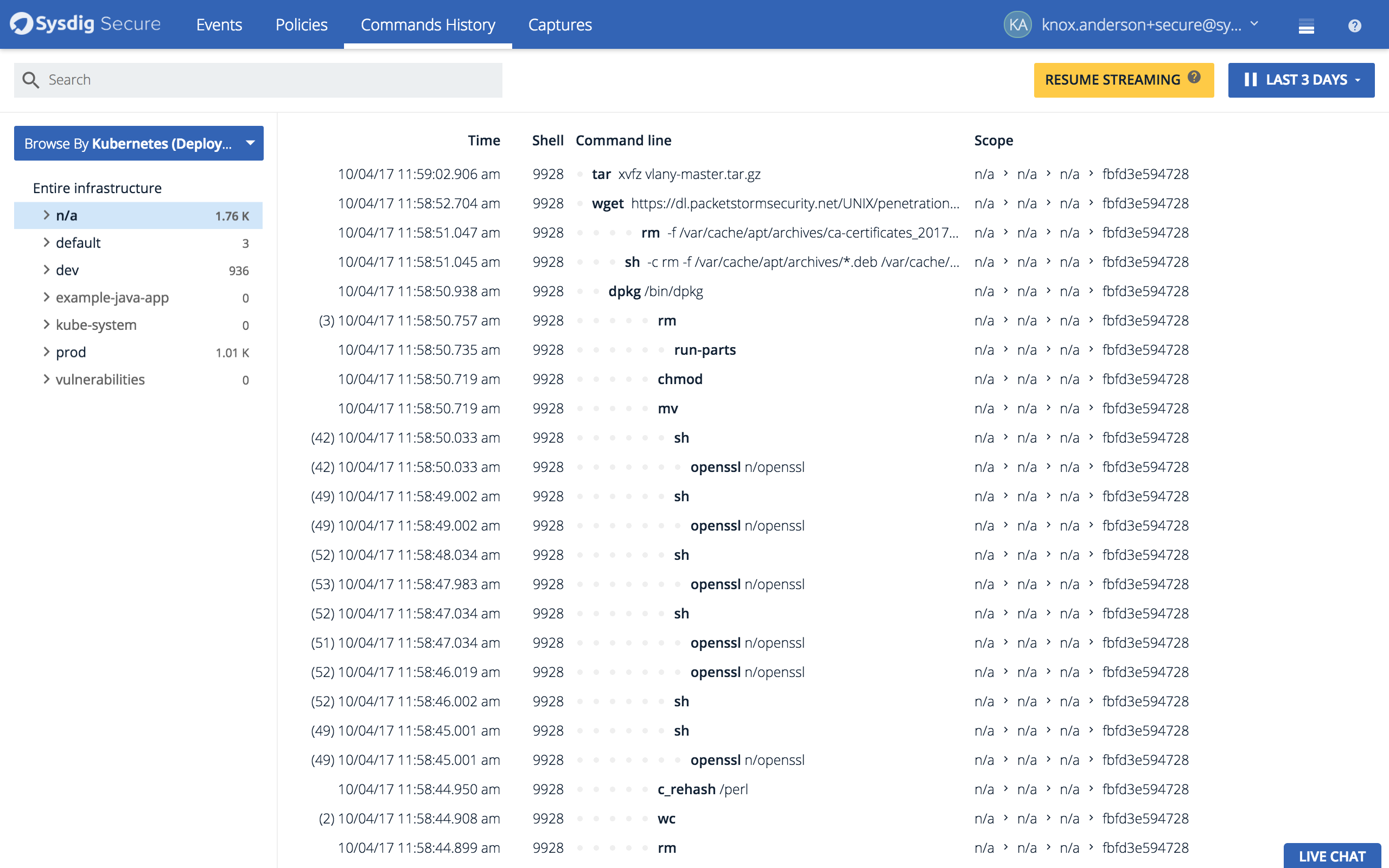 Sysdig Cloud gallery image