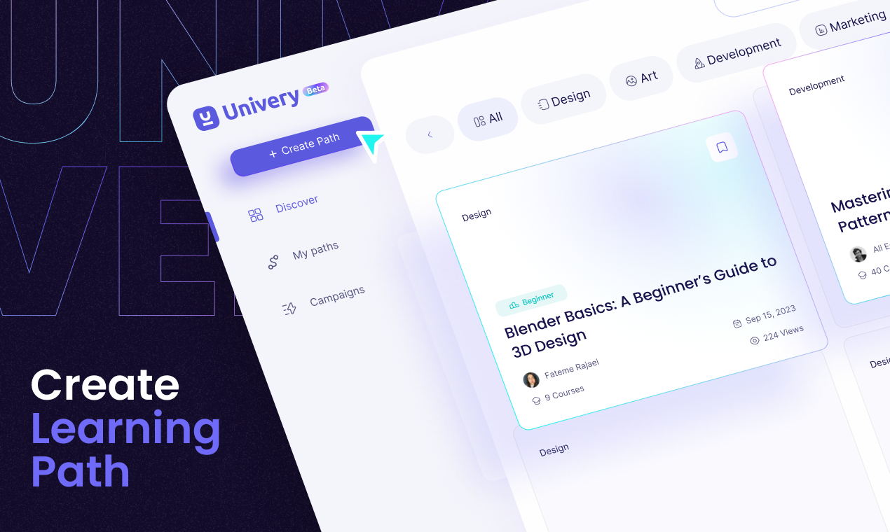 Média Univery.io - Apprenez par des chemins d'apprentissage, gratuitement bien sûr 2