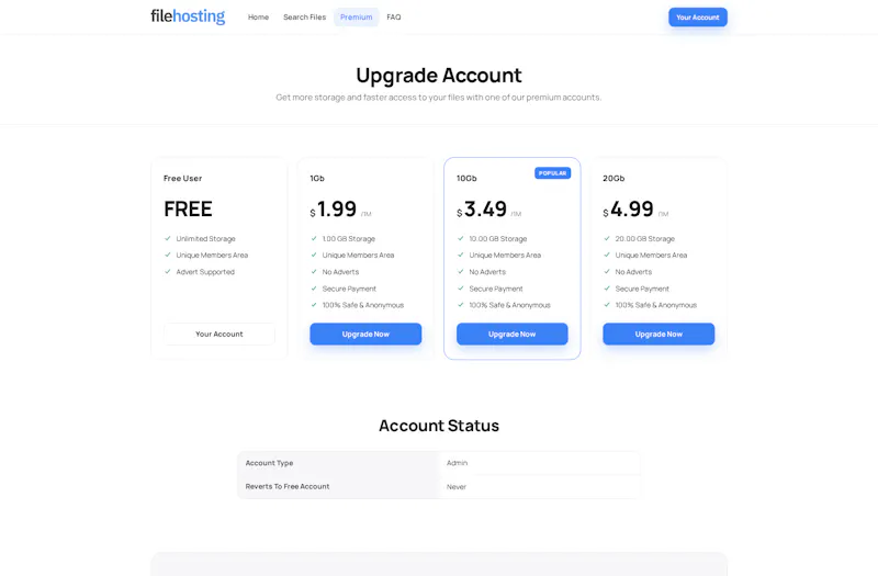 Yetishare screenshot 9