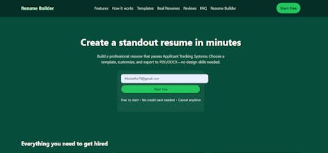 Resume Builder gallery image