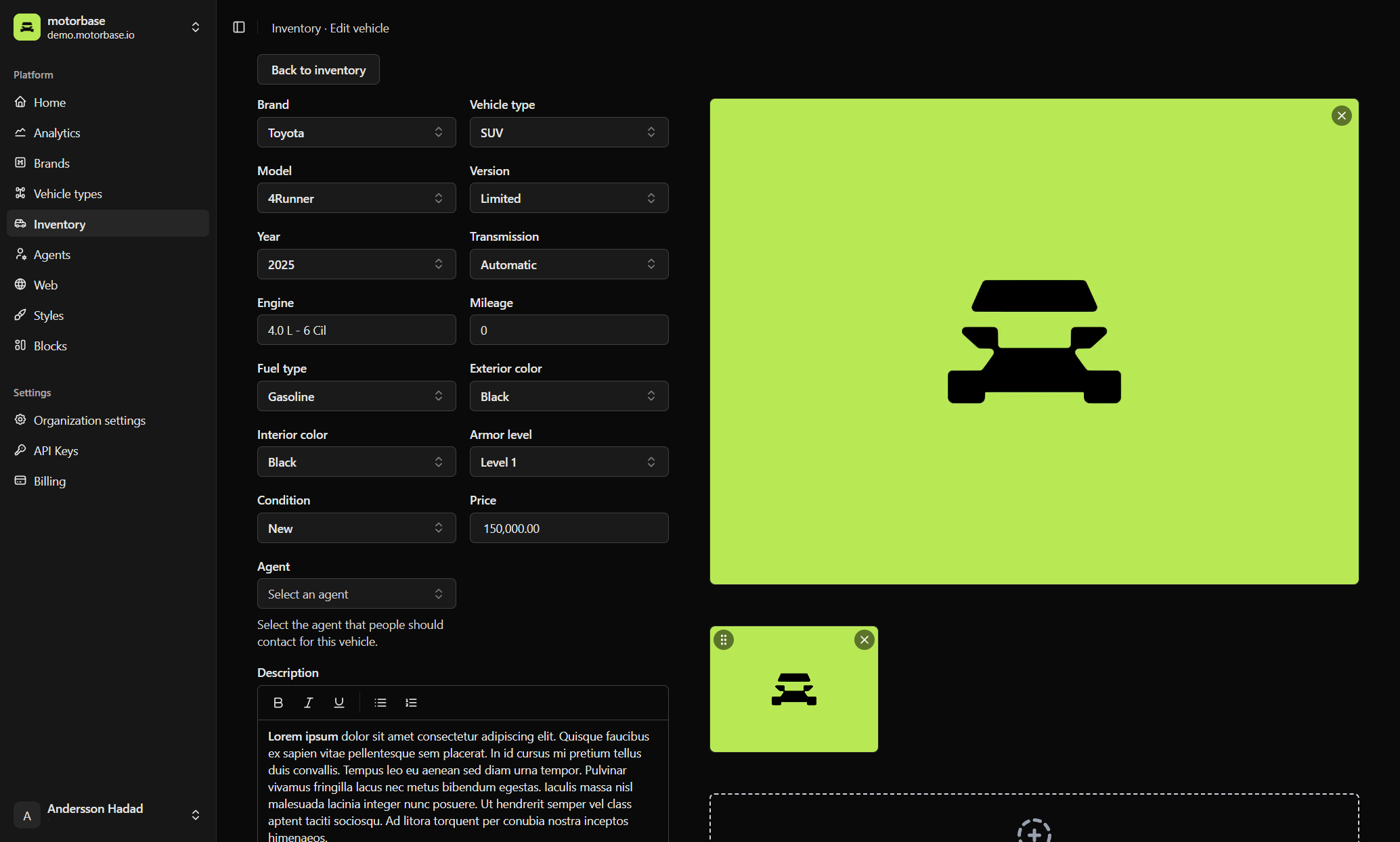 Motorbase.io gallery image