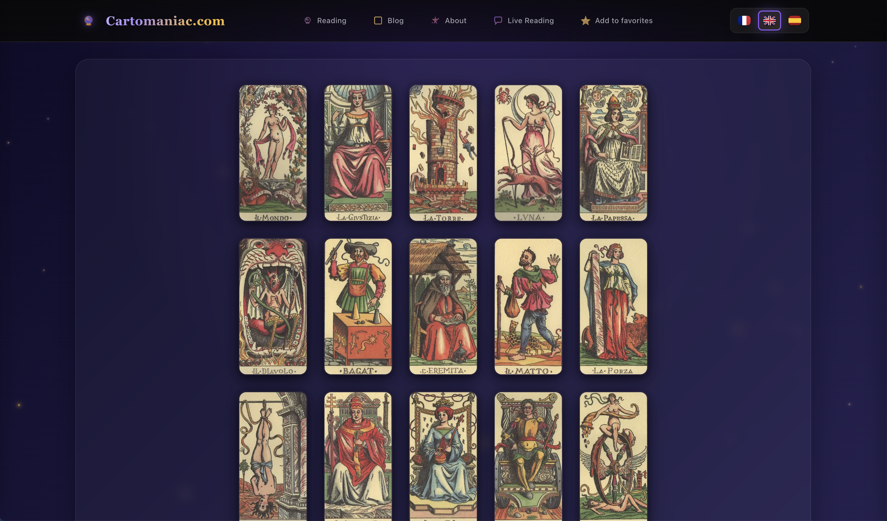 Cartomaniac.com - Screenshot 3 preview