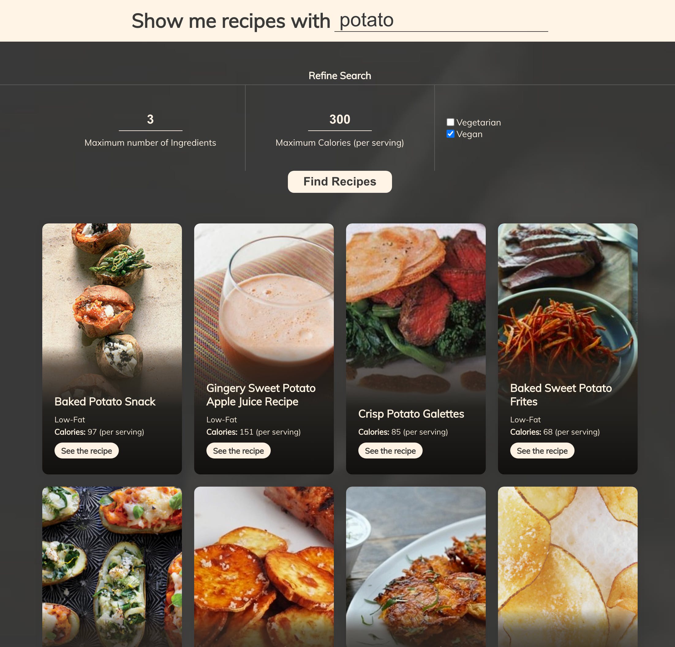 RecipeBOX Find recipes based on ingredients you have at home Product Hunt