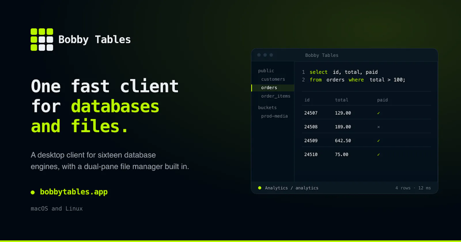 Bobby Tables screenshot 1