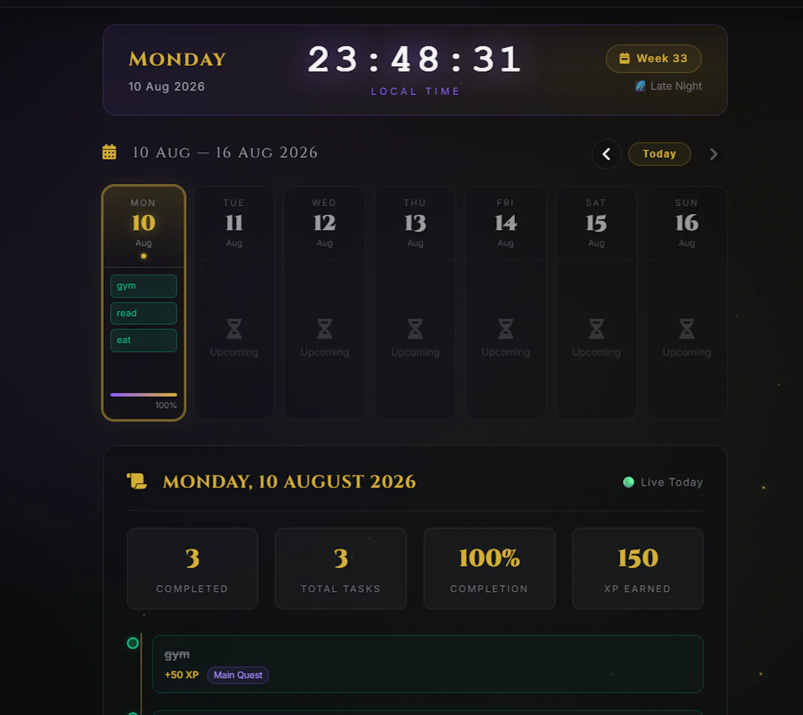 Habit RPG screenshot 3